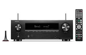 DENON AVR-X1700H Negro Receptor AV 7.2CH / 145W / 8K