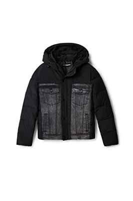 Desigual Black Chaq_Pizza 2000 Negro, 14 Years para Niños