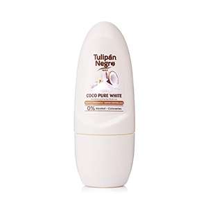 Desodorante Tulipan Negro Roll On coco pure White 50ml