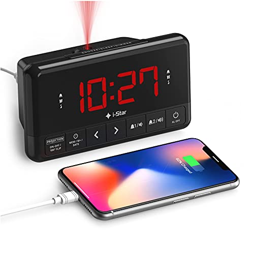 Despertador digital con cargador USB
