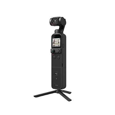 DJI Pocket 2 Combo - Cámara 4K con Estabilización en 3 Ejes, Vlog, Video UHD, Foto de Resolución de 64 MP, 1/1.7” CMOS, HDR, Reducción del Ruido, Timelapse, Slow Motion, Sin Tarjeta, Sin Extensor Rod
