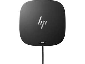 Docking Station HP Multipuerto con Cable Combo - (Puerto USB-C, VGA, HDMI, RJ45, Combo Audio Jack, DisplayPort, Windows )