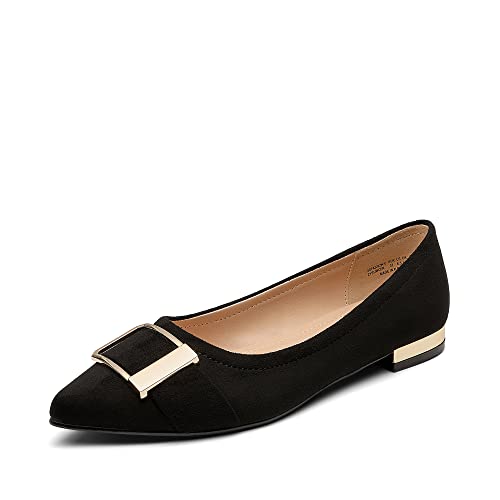 DREAM PAIRS Bailarinas mujer color negro