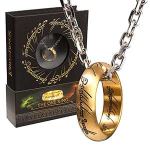 El Anillo Único "El Señor de los Anillos" - The Noble Collection [Acero Inoxidable]