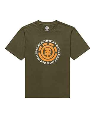 Element Camiseta Hombre Marrón XXL