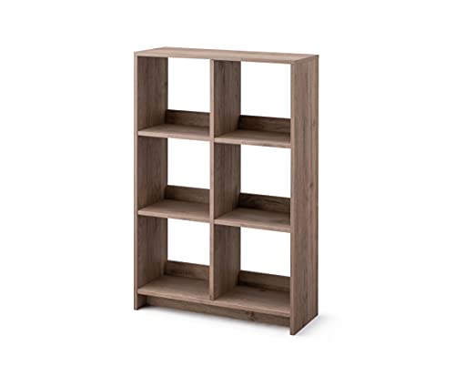Estantería abierta de madera