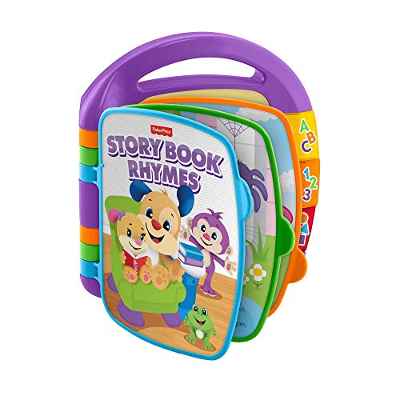 Fisher-Price Libro interactivo de aprendizaje, juguete bebé +6 meses (Mattel FRC69)