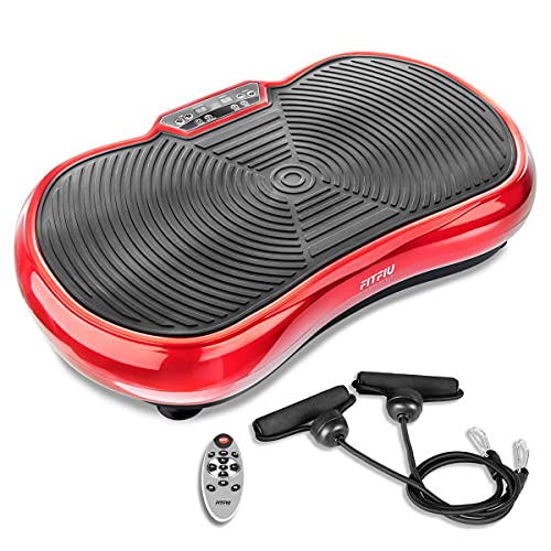FITFIU Fitness Plataforma Vibratoria Oscilante, con movimiento en 2 planos