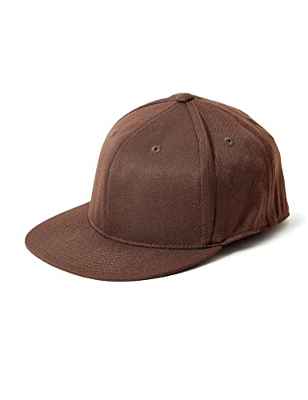 Flexfit Premium 210 Fitted Tapa, marrón, S-M para Hombre