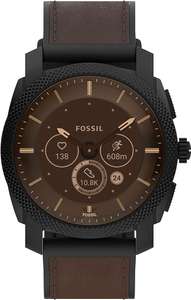 Fossil Hybrid Smartwatch Machine Gen 6 para hombres con monitor de ritmo cardíaco, seguimiento de actividad y sueño, y estadís...