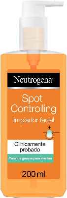 Gel limpiador facial anti Acné Neutrogena 