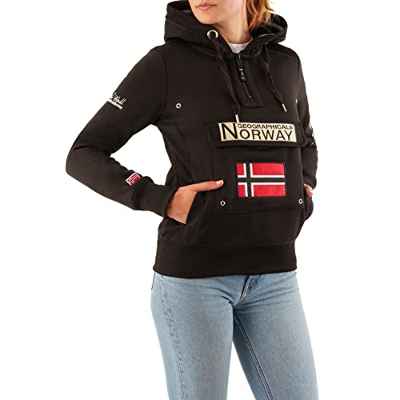 Geographical Norway Sudadera DE Mujer GYMCLASS Negro XL