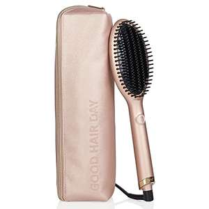 ghd glide Sunsthetic Collection - Cepillo eléctrico alisador de pelo con tecnología iónica, edición 2023, color bronce