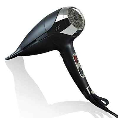 ghd Helios - secador de pelo profesional con motor sin escobillas y tecnología de iones, negro
