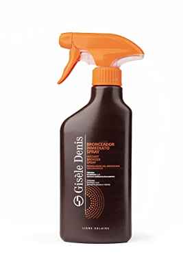 GISÈLE DENIS - Bronceador Inmediato en Spray, Acelerador Bronceado, Spray Intensificadora, con Extracto de Zanahoria, 300 ml