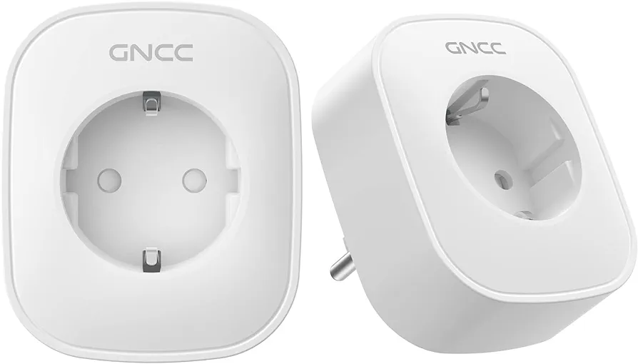 Gncc 2PCS Enchufe Inteligente Alexa 16A