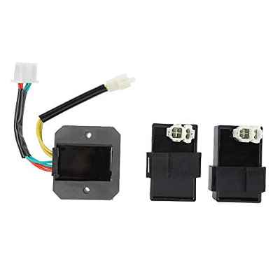 Gorgeri 3Pcs/Set CDI Doble encendido + Rectificador regulador apto para XL 600 V Transalp 1989-1996 30410-MM9-830