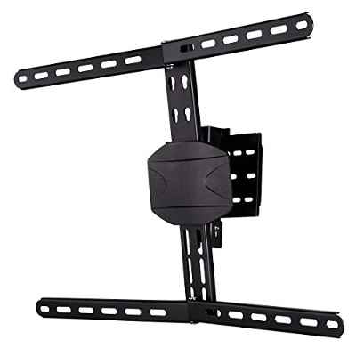Hama | Soporte de Pared para TV con (Soporte para televisores de hasta 50 kg, Pulgadas aceptadas de 32" a 90", estándar VESA 200 x 200, 600 x 400, Soporte inclinable +3° y -12°) Negro