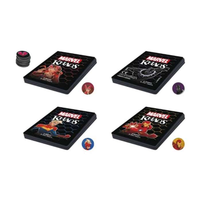 Hasbro Gaming Juego de Cartas Marvel Khaos