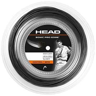 Head Sonic Pro Edge Rollo Cordajes de Raquetas de Tenis, Adultos Unisex, Antracite, 17