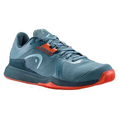 HEAD Sprint Team 3.5 Arcilla Señores Zapato de Tenis, Mens, Azul/Naranja, 38.5