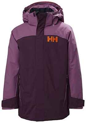 Helly Hansen Jr Level Jacket Chaqueta, Niños, Purple Potion, One size