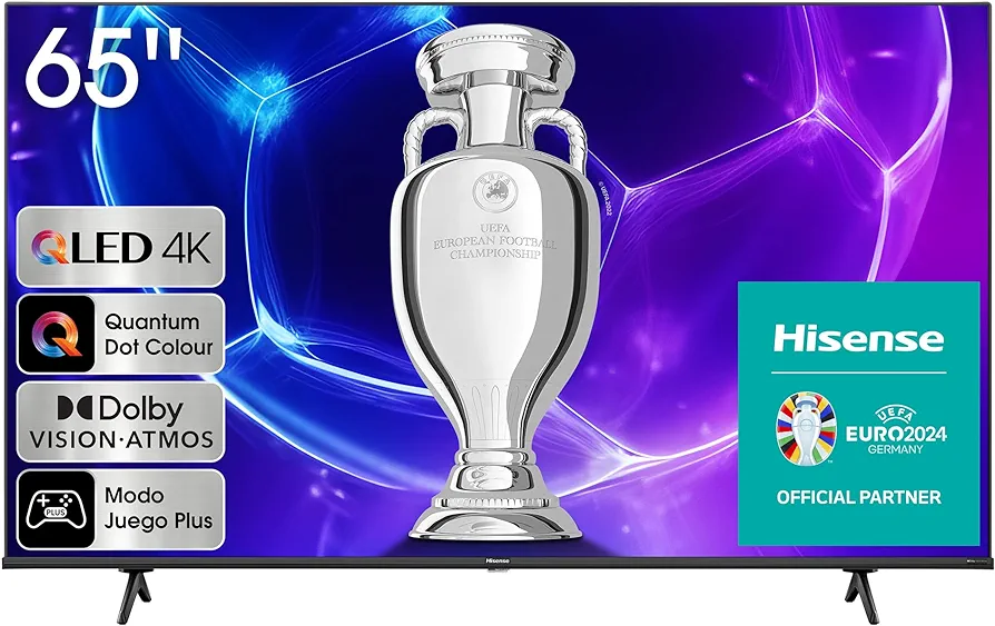 Hisense TV 65E7KQ - QLED Smart TV de 65 Pulgadas