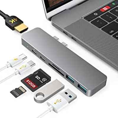 Hub USB-C 7 en 2