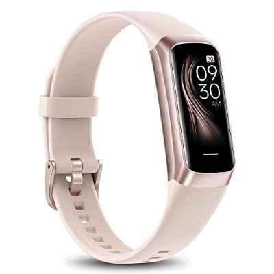 IMFRCHCS Reloj Inteligente Mujer Hombre, Smartwatch Pantalla AMOLED de 1.1'', Medidor Oxigeno en Sangre, Pulsometro, Medidor Tension Arterial, Pulsera Actividad Impermeable 5 ATM para Android iOS