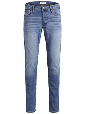 Jack & Jones Jjiglenn Jjoriginal Am 815 Noos Vaqueros Slim, Azul (Blue Denim), 33W / 32L para Hombre