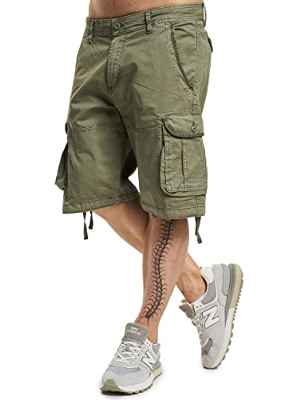 Jack & Jones Jjizeus Jjcargo Shorts Ama Sn Pantalones Cortos, Dusty Olive, M Mens