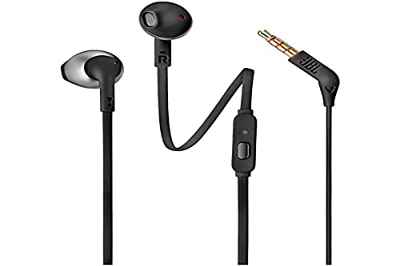 JBL T205 - Auriculares (Alámbrico, Dentro de oído, Binaural, Intraaural, 20-20000 Hz, Negro)