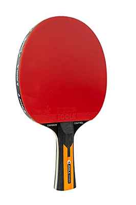 JOOLA TT-Raqueta policarboxílicos Control, Rojo-Negro, Talla única, 54190