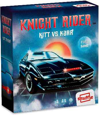  Juego de mesa El coche fantástico Kitt vs Karr