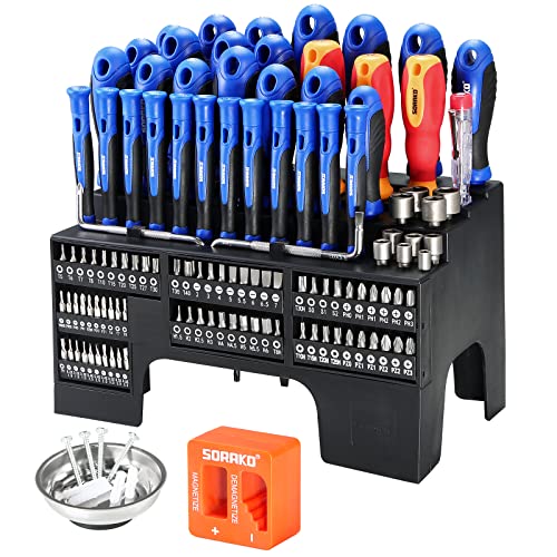 Juego destornilladores magnéticos 118PCS