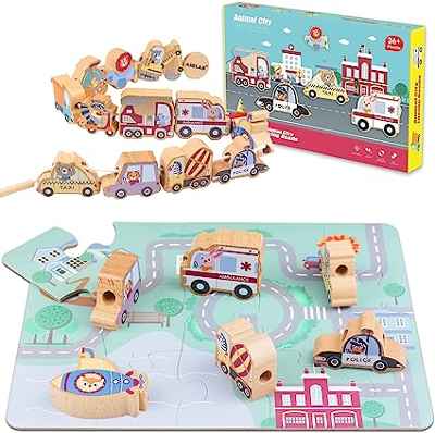 Juego educativo Airlab Montessori Animal City 
