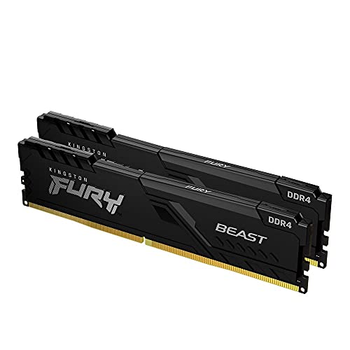 Kingston DDR4 CL16 FURY Beast de 16 GB (2x8 GB) 3200 MHz