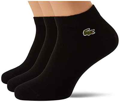 Lacoste Sport RA4183 Calcetines, Noir/Noir-Noir, 47/50 Unisex Adulto