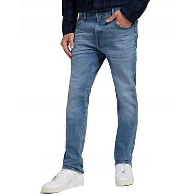 Lee Hombre Rider Vaqueros, Azul (Worn In Cody), 31W / 30L