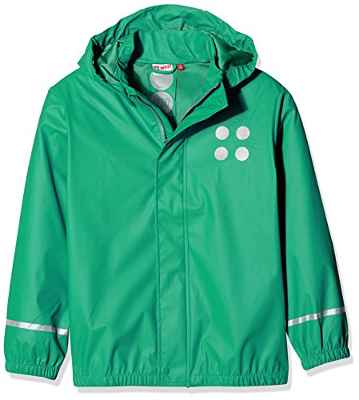 LEGO Jonathan 101 Chaqueta Impermeable, Niños, Verde (Light Green), 6 Years (Tamaño del Fabricante:116)