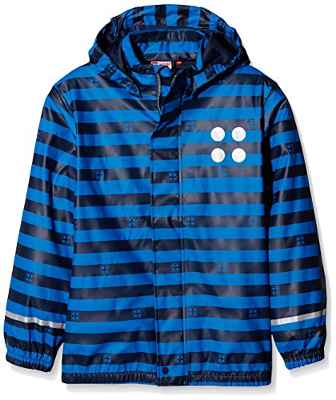LEGO Jonathan 102 Chaqueta Impermeable, Niños, Azul (Dark Navy), 5 Years (Tamaño del Fabricante:110)