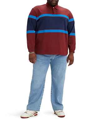 Levi's 501 Original Fit Big & Tall Vaqueros Hombre Medium Indigo Worn In (Azul) 42 36