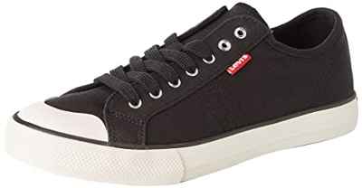 Levi's Hernandez S, Zapatillas Mujer, Regular Black, 40 EU