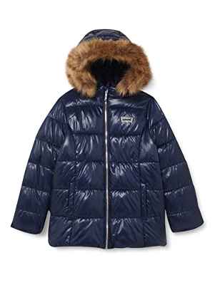 Levi'S Kids Lvg Fur Puffer Peacoat Niñas 12 Años