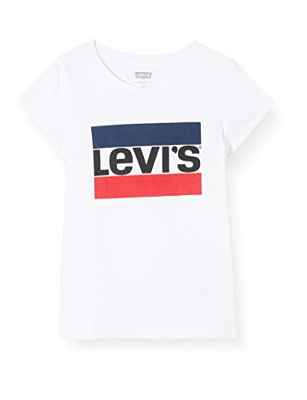 Levi's Kids Lvg Sportswear Logo Tee Camiseta White para Niñas