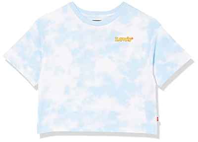 Levi's kids Lvg High Rise Jordi tee Tnica, Plein Air Tie Dye, 12 años Niñas