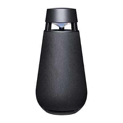 LG Altavoz XBOOM 360 XO3, Sonido onmidireccional de 50W de Potencia, hasta 24 Horas de batería, el Altavoz Ideal para la música en Streaming por Bluetooth. El Sonido Absoluto