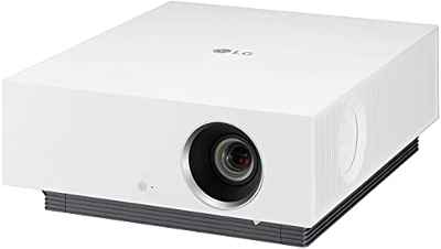 LG Proyector TV 4K HU810PW - LG CineBeam con SmartTV webOS 5.0 (hasta 300", Fuente Láser, 2.700 lúmenes, 3840 x 2160px), Blanco