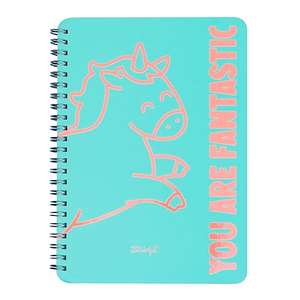 Libreta a5 unicornio mint you are fantastic