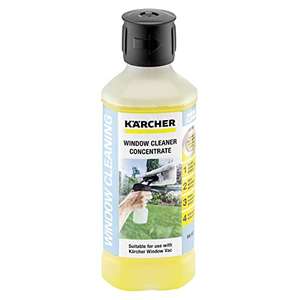 Limpiacristales concentrado RM 503 de Kärcher, 500ml de producto generan 6,25l de líquido limpiador al diluirlo